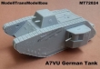 MT72824 - A7VU German prototype tank