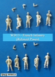 WD13 - French infantry relaxed poses