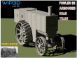 WIP3D72021 - Fowler B5 armoured road train tractor