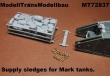 MT72837 - Supply sledges for Mark I to V tanks