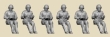 GEC72056 - 1940s-1950s m39 Uniformed Drivers and Passengers