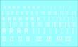 BLW72517 - German turret lettering - white